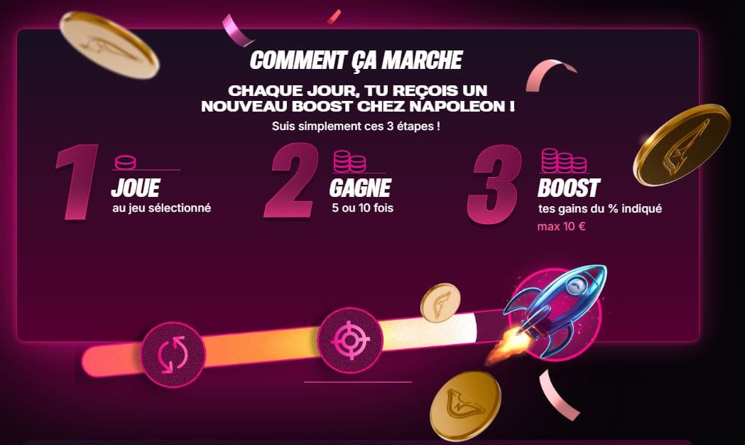 Bonus et Casino Napoléon